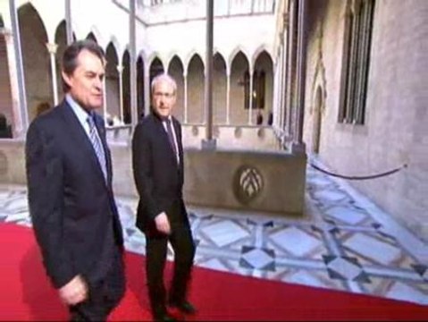 Artur Mas toma posesión de su cargo como presidente de la Generalitat