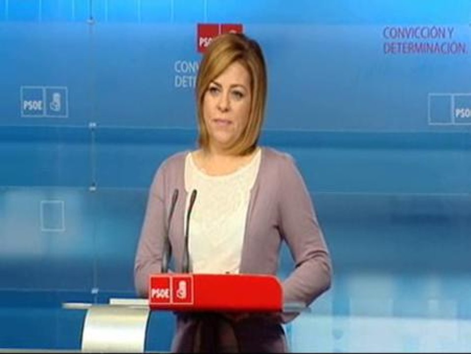 Elena Valenciano: "El rey ha sido el mensajero del aliento a los ciudadanos de España"