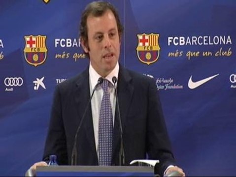 Rosell: Me gustaría que Pep fuera el Beckenbauer del Barça