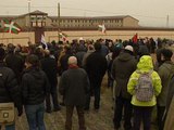 Centenares de personas piden ante la cárcel de Logroño la liberalización Arnaldo Otegi