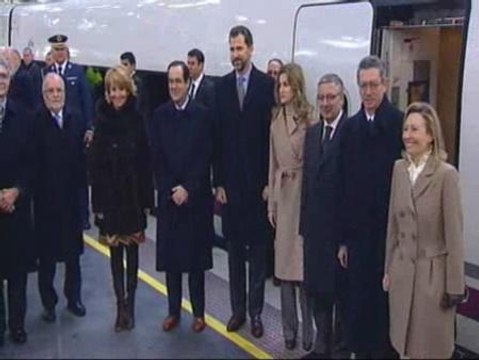 Los príncipes inauguran el trayecto del AVE Madrid-Cuenca-Albacete