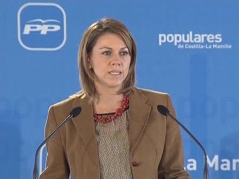 Cospedal critica la reforma de pensiones