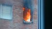 Mueren dos personas en el incendio de un edificio en Santander