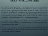 Familia de Morente confirma su gravedad