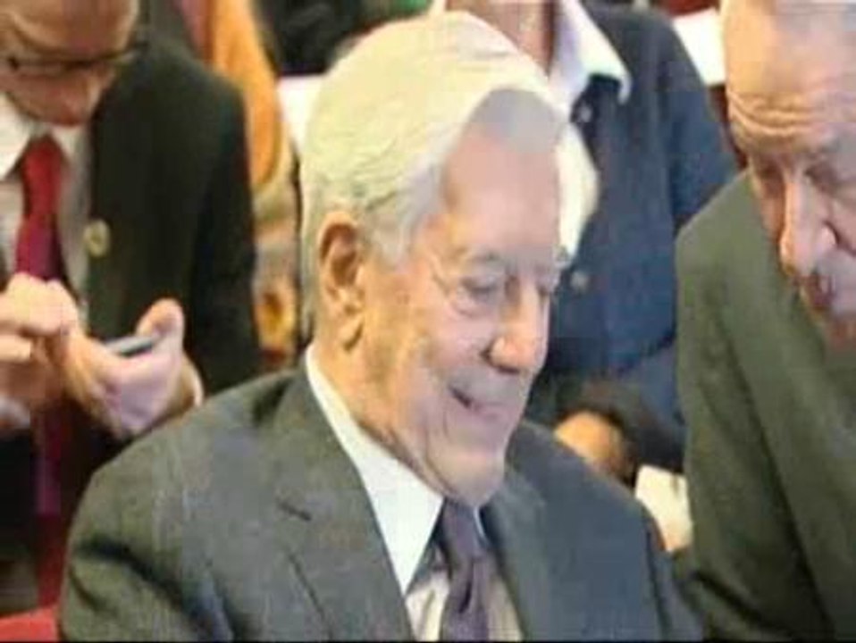 Vargas Llosa, listo para recibir el Premio Nobel de Literatura 2010