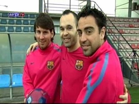 Messi, Iniesta y Xavi, los tres finalistas del Balón de Oro