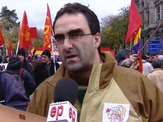 Manifestación republicana contra Constitución