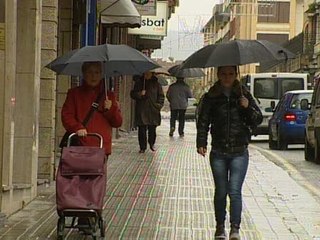 Lluvias y mal tiempo en Gernika