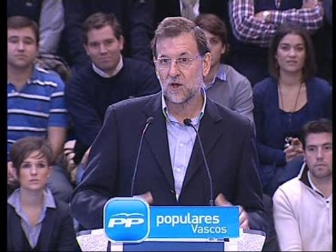 Rajoy: Ninguna franquicia de ETA se puede presentar a las elecciones