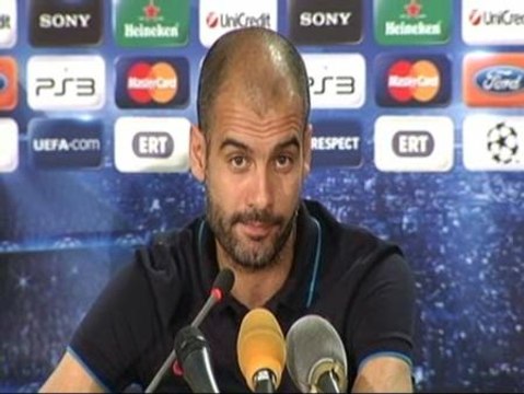 Guardiola no quiere ni oír hablar del Madrid