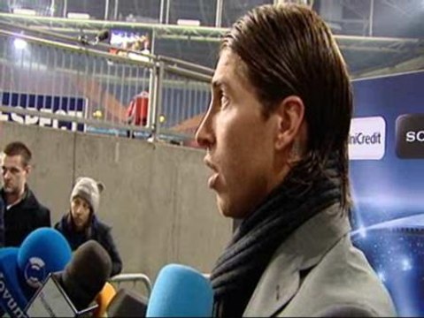 Sergio Ramos: El árbitro podría haberse ahorrado la tarjeta