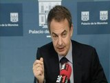 Zapatero considera a Cataluña como solución crisis