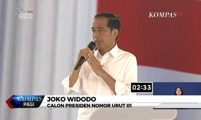 Sampaikan Visi Misi, Jokowi Kenalkan Pemerintahan "Dilan"