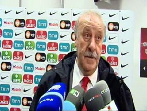 Del Bosque: No podemos recrearnos en el triunfo del Mundial