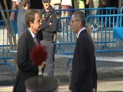 Gallardón se reúne con Zapatero en La Moncloa