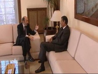 Rubalcaba recibe a Cherkaui