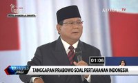 Prabowo: Pertahanan Indonesia Terlalu Lemah, karena Kita Tidak Punya Uang