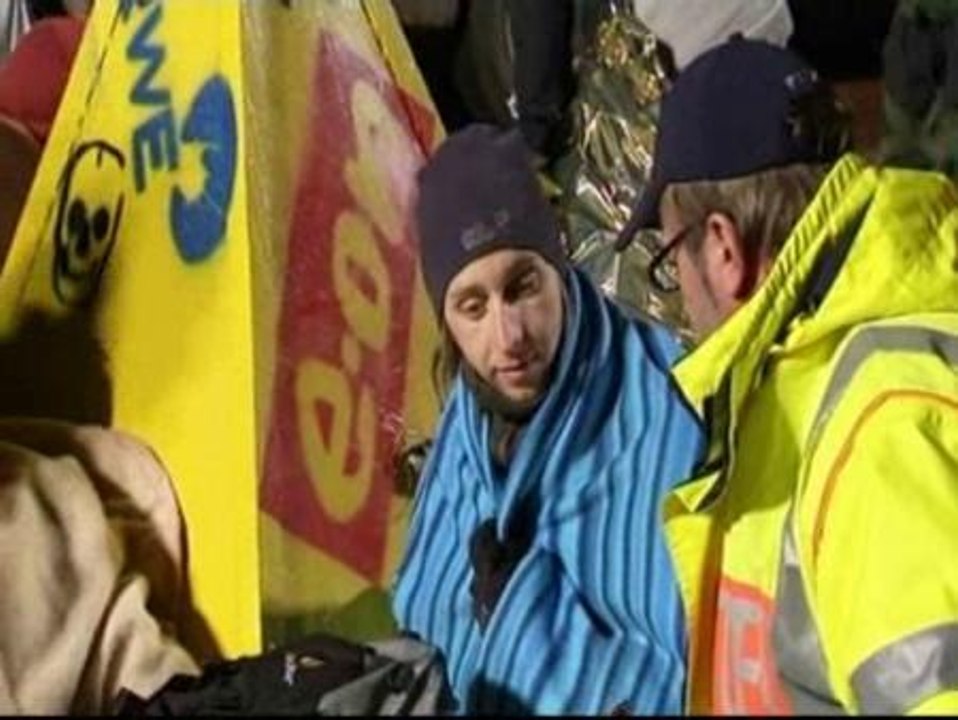 Los anti-nucleares alemanes siguen bloqueando el traslado de residuos atómicos