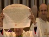 Benedicto XVI consagra la Sagrada Familia como basílica