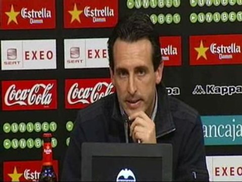 Emery reconoce la sanción a Banega aunque confía en que se reconduzca