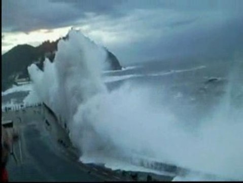 El temporal castiga a Asturias