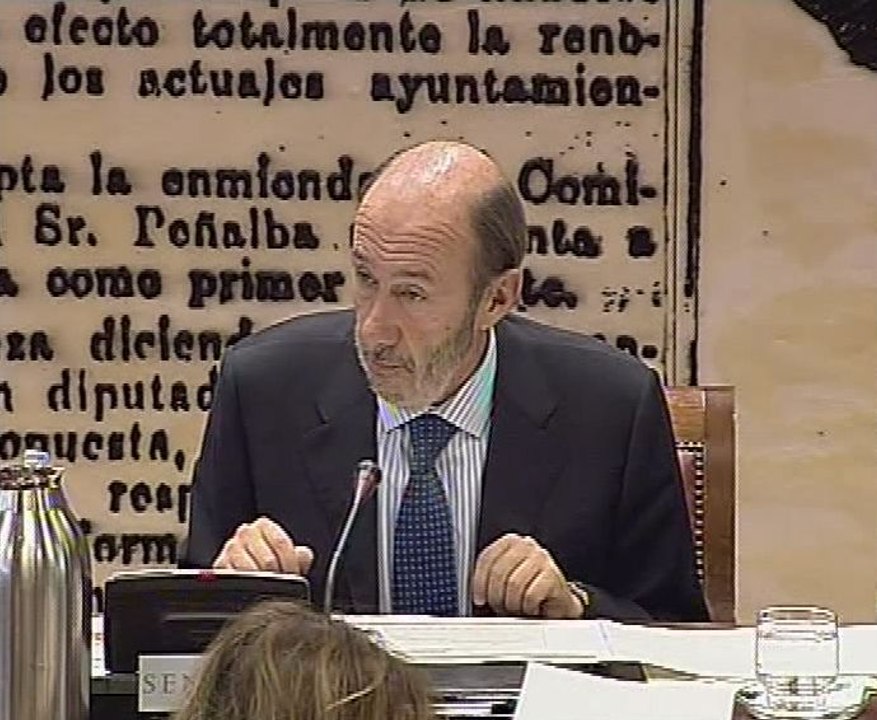 Rubalcaba dice que la criminalidad ha bajado