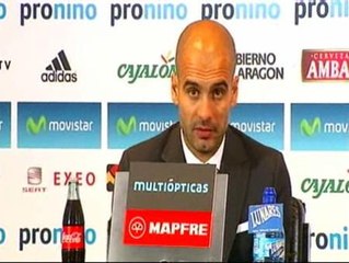Guardiola: "Lo que importa es que Villa es feliz"