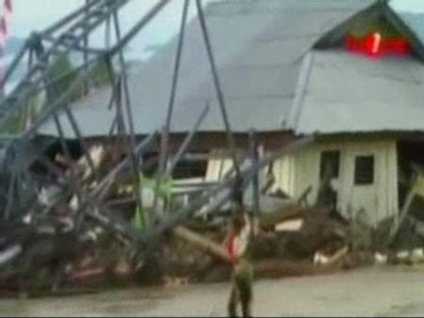 Las lluvias monzónicas sacuden Indonesia y Vietnam