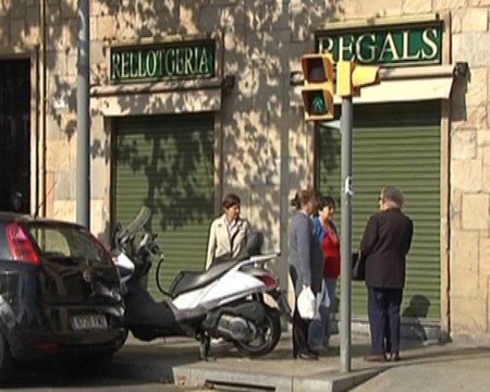 Muere el propietario de una joyeria en Barcelona