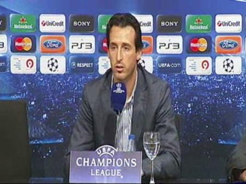 Emery: "Al Manchester le tenemos el máximo respeto, pero no miedo"