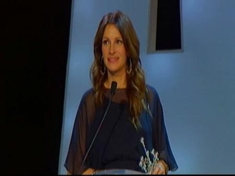 Julia Roberts recibe el Premio Donostia