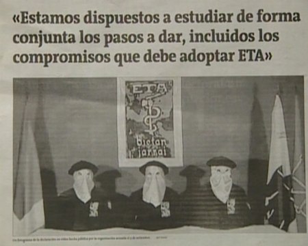 Reacciones ante el nuevo comunicado de ETA