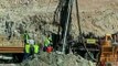 La perforadora llega a la zona de los mineros atrapados en Chile