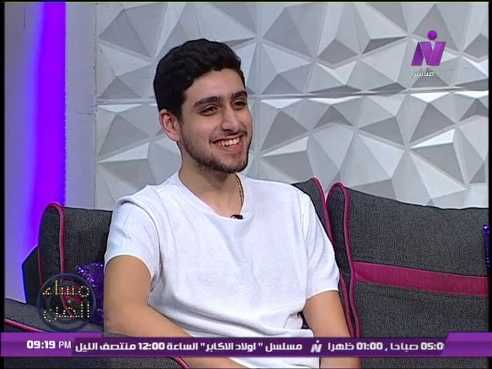 الفنان تيام مصطفى قمر فى مساء الفن_