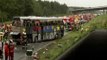 Doce muertos y decenas de heridos en un accidente de autobús en Alemania