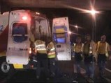Seis jóvenes heridos de gravedad en Madrid al precipitarse el coche en el que viajaban