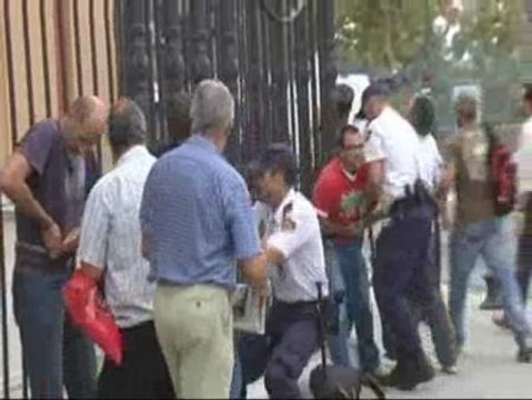 Jornada de protestas de los Astilleros de Sevilla