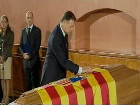 Labordeta recibe la Medalla de Aragón a título póstumo
