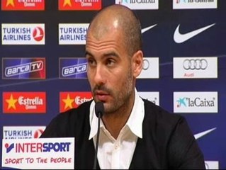 Guardiola: "No tengo ninguna obsesión por ganar en el Calderón"