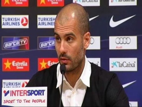 Guardiola: No tengo ninguna obsesión por ganar en el Calderón