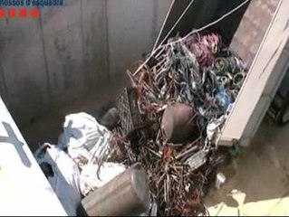 Se dispara el robo de cobre