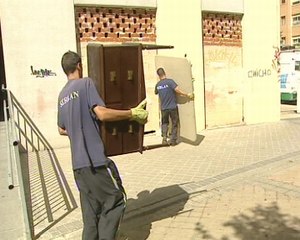Desahucio de la vivienda de 'El Rafita'