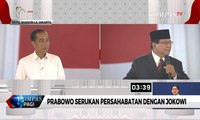 Di Akhir Debat Keempat, Prabowo Serukan Persahabatan dengan Jokowi