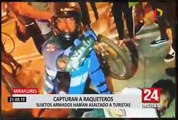 Miraflores: capturan a sujetos que asaltaron turistas