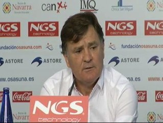 Camacho: "Los jugadores han hecho un gran derroche"