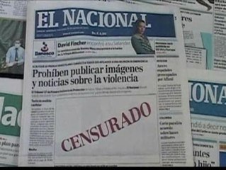 Download Video: El gobierno de Venezuela censura una portada en la que se ven cadáveres