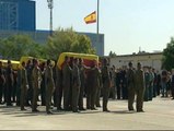 Llegan a Madrid los féretros de los españoles asesinados en Afganistán