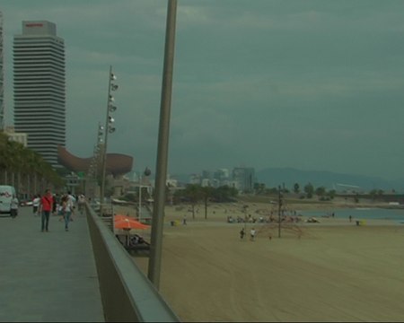 Poca afluencia de bañistas en las playas