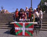 Manifestación de la izquierda abertzale en Bilbao