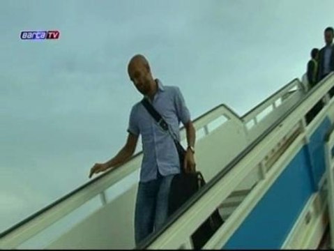 El Barça llega a casa tras su gira asiático